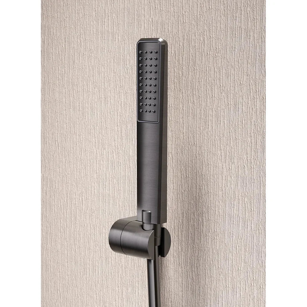 Plano o detalle técnico de Kit ducha monomando Firenze oro cepillado Imex (vista 5)