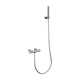 Monza thermostatic shower kit brushed nickel