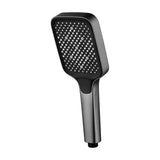 Hand shower with 3 spray settings made of ABS with metallic black finish portland by Imex