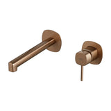 RECESSED SINGLE-LEVER BASIN MIXER FIRENZE BRUSHED ROSE GOLD