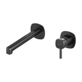 RECESSED SINGLE-LEVER BASIN MIXER TOSCANA BLACK GUN METAL