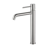 Mitigeur lavabo haut Monza nickel brossé