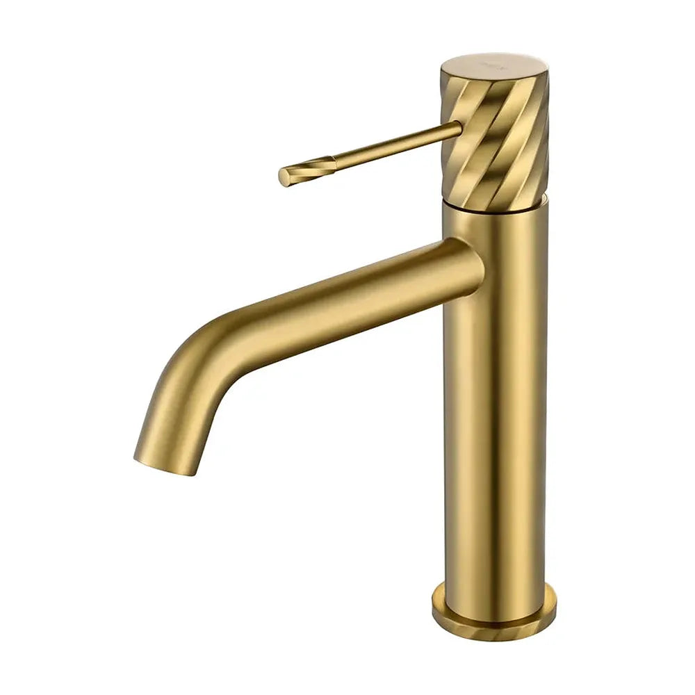 Monomando lavabo Bless oro cepillado Imex Imex