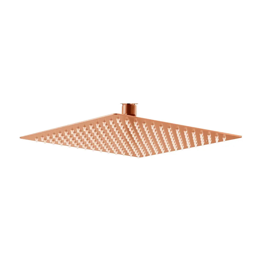 Rociador cuadrado 30x30 oro rosa cepillado Imex Imex