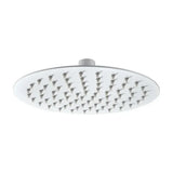 Ultra slim modern shower head 20 cm white matte finish Imex