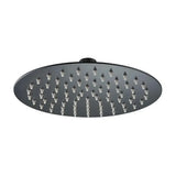 IMEX RDN001/NG pommeau de douche extra plat et moderne avec finition noir mat ø20
