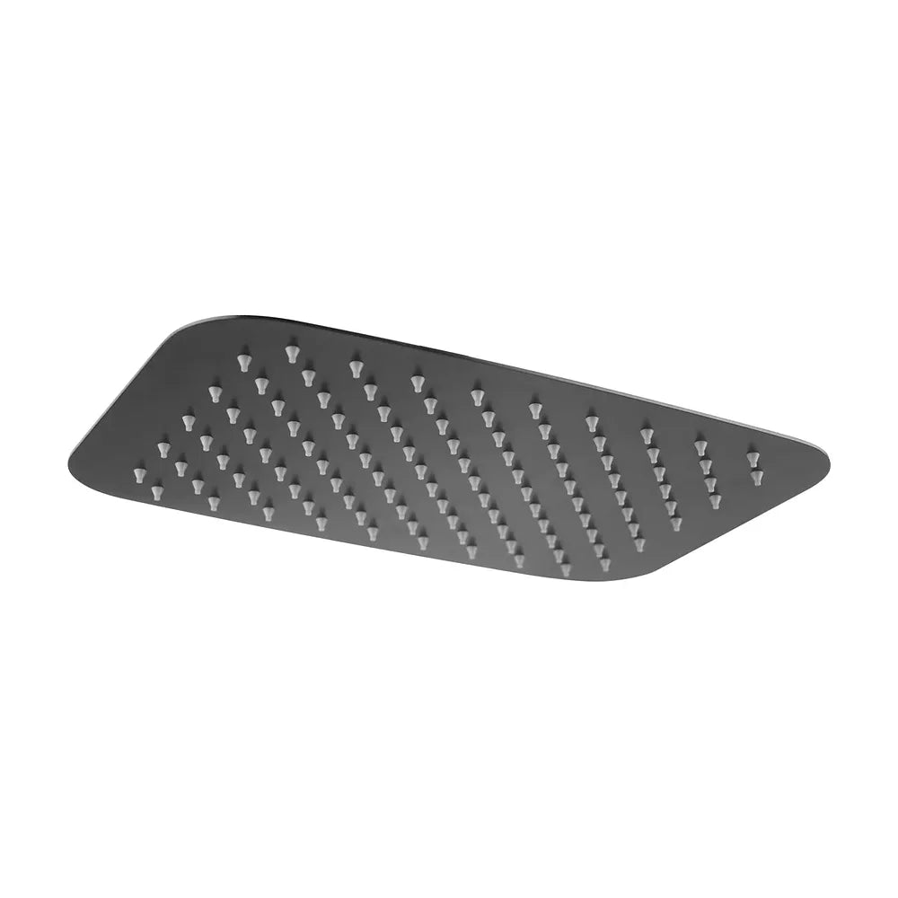 Rociador Rectangular 25x40 Black Gun Metal Imex Imex