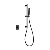 1-WAY RECESSED MONOMIX TOSCANA SET WITH MATTE BLACK LEVER