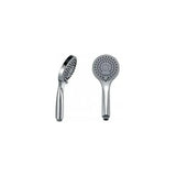 Handheld shower head with 2 spray settings in ABS with chrome finish, ORLANDO Imex