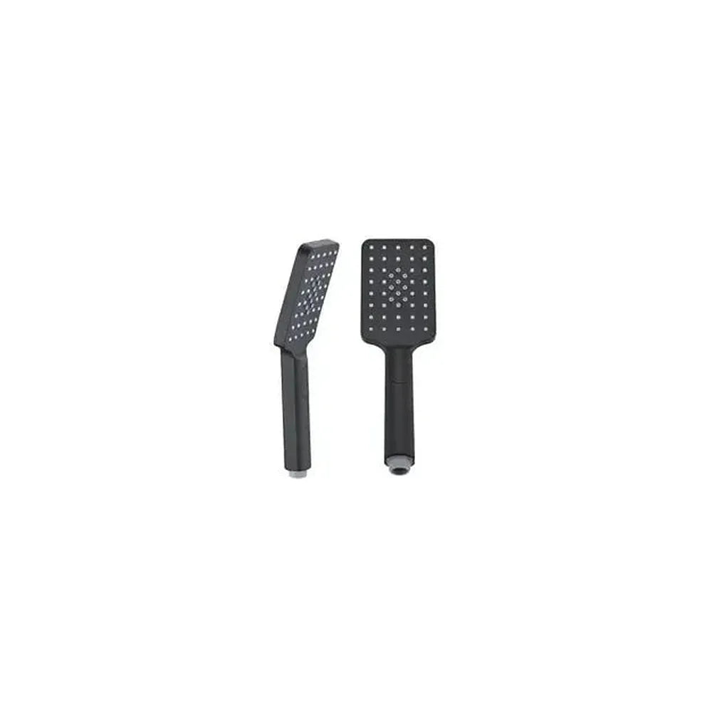 Teleducha con 3 tipos de chorros fabricada en ABS de acabado negro mate Newyork de Imex Imex