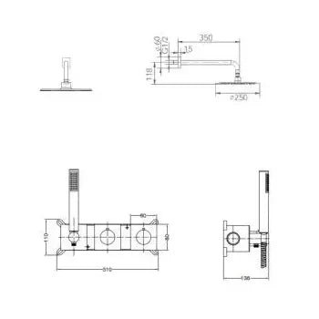 imex_tibet_conjunto_de_ducha_termostático_empotrado_con_rociador_a_pared_o_a_techo_acabado_negro_metalizado_2