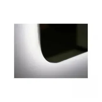 Espejo cuadrado con cantos redondeados y retroiluminado de luz fría Dinamarca de Led Imex 4