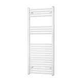 Toallero de Agua Mural Metal con Kit Montaje Tapón Purgador Victoria 120x50cm White Roca