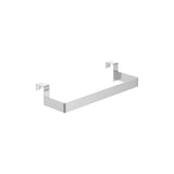 Toallero Lateral Compacto para Mueble Acero Inoxidable Cromado 27.5x10.6x5cm Colección The Gap Roca