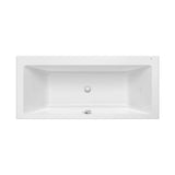 Baignoire Acrylique Rectangulaire Biplace X 43 Cm Avec Structure de Montage 180x90 cm Roca