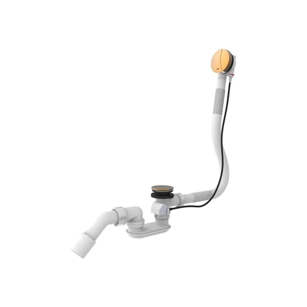 Conjunto Desagüe Automático para Bañeras Biplaza con Sifón Empotrable Vythos 52mm Roca - Vista 1