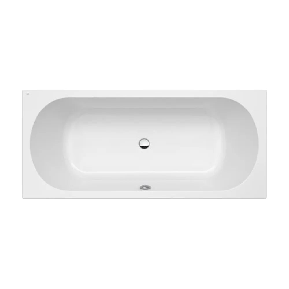 Bañera acrílica rectangular de 180x80 cm color blanco Genova Roca - Vista 1