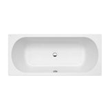 Bañera Acrílica Rectangular Genova 180x80cm Blanco Roca