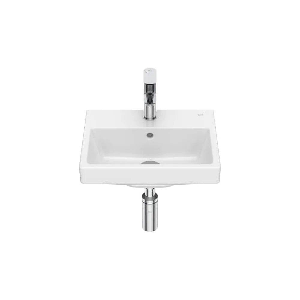 Lavabo mural rectangular porcelana blanco 40x32x16 cm Roca - Vista 1