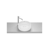 Lavatório Redondo de Bancada Fineceramic X 13 Cm Branco Profundidade 9,5 Cm Peso 8 Kg 39x39 cm Roca