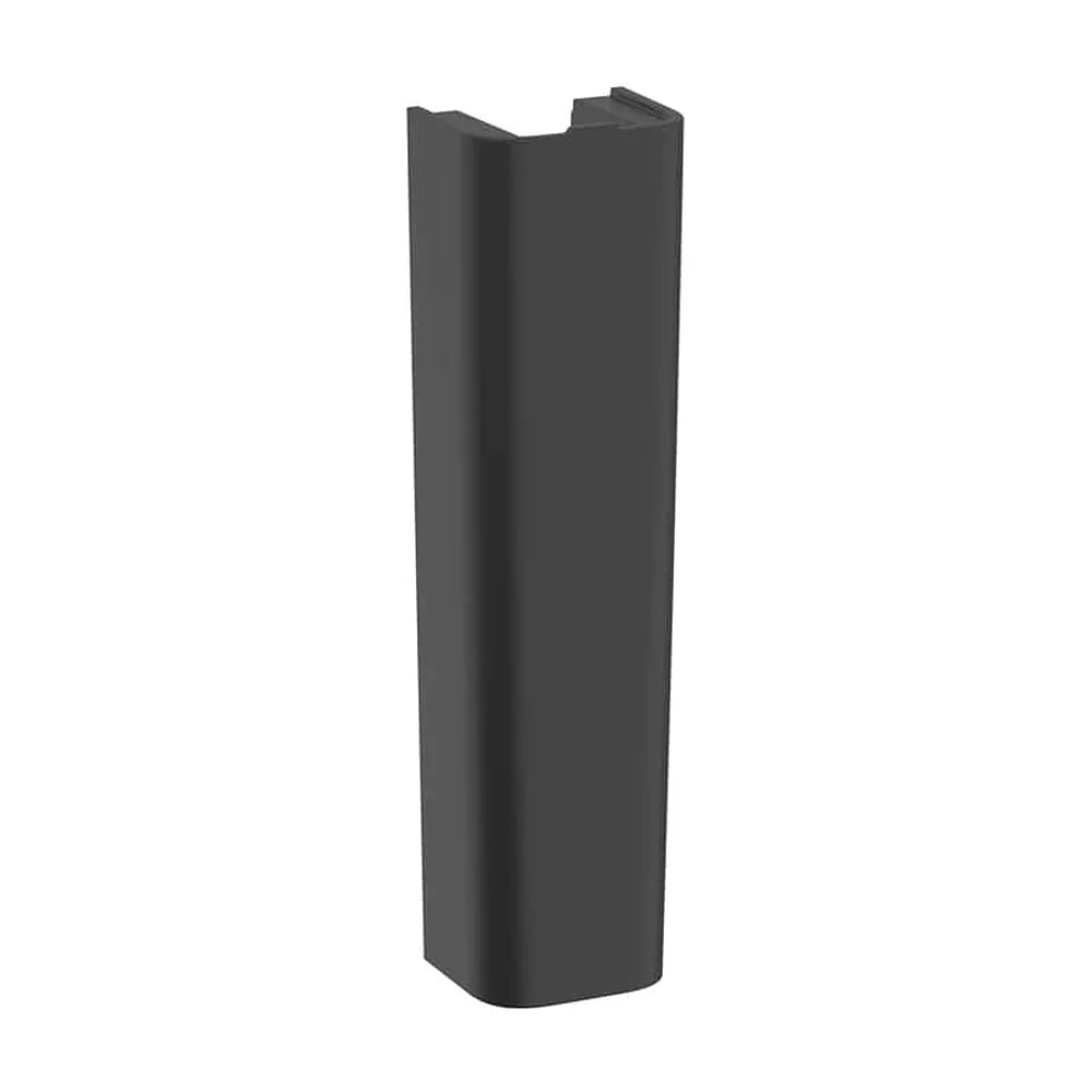 Pedestal para Lavabo de Porcelana 19x15x72cm Negro Mate Roca - Vista 2