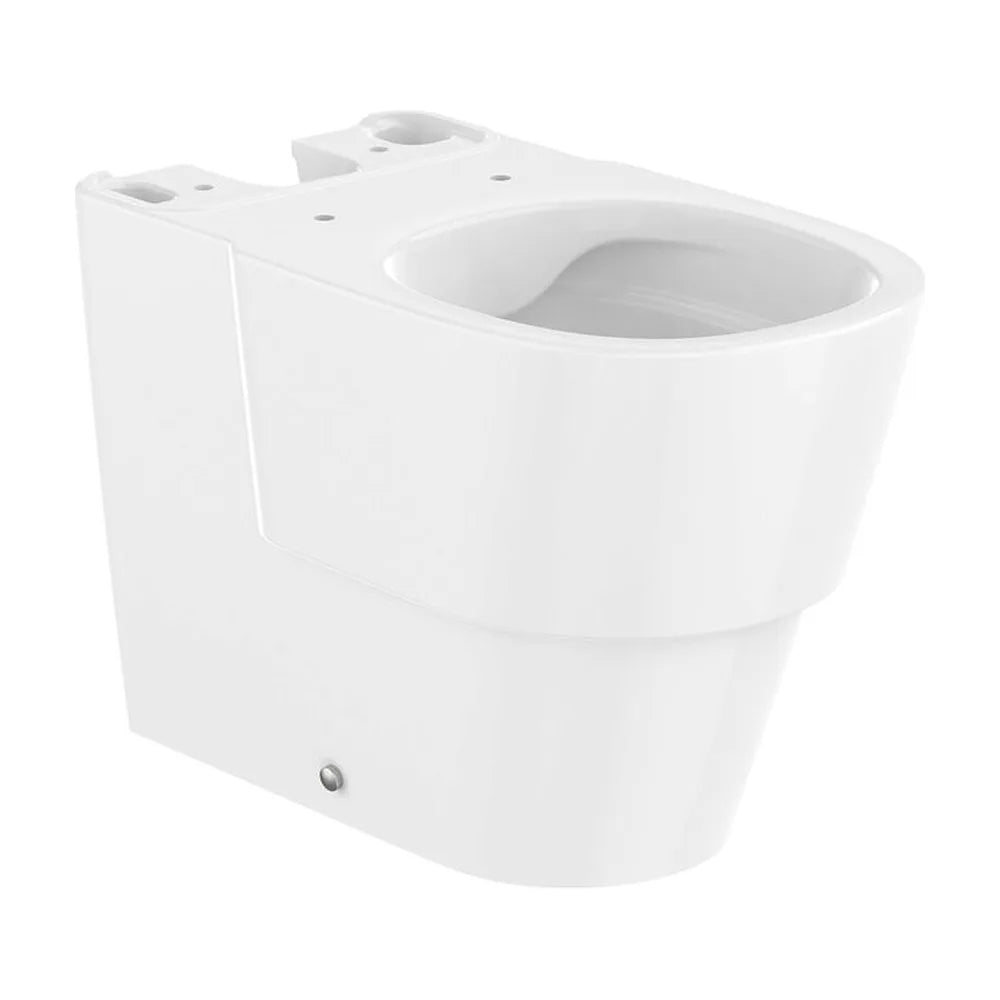 Taza Adosada a Pared con Salida Dual para Inodoro Tanque Bajo 37x62x76cm Roca - Vista 1