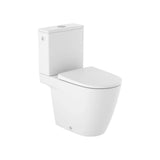 Taza para Inodoro de Tanque Bajo con Salida Dual Sistema et Technologie Rimless Ona Blanco Mate Roca