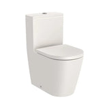 Taza Adosada a Pared avec Technologie Rimless Compacta Salida Dual para Inodoro Tanque Bajo Inspira Roca