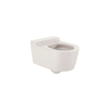 Taza Suspendida Redonda with Rimless Technology Salida Dual Inspira Roca