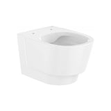 Taza Suspendida Redonda avec Technologie Rimless 45 y 3 Litros Salida Dual Duplo Roca