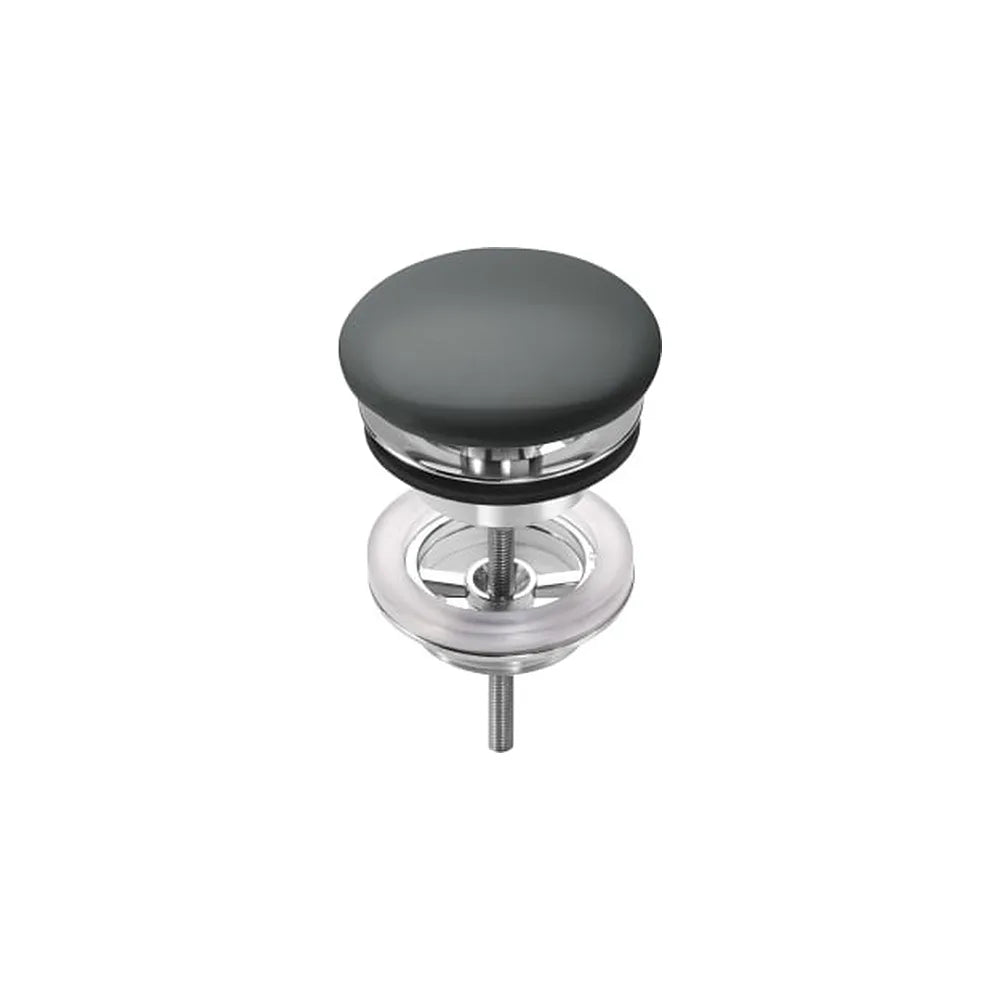 Desagüe para lavabo y bidé 1 1 4 con tapón fijo abierto porcelana 72 mm Roca - Vista 1