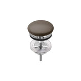 Desagüe para Lavabo y Bidé con Tapón Fijo Abierto Porcelana Aqua 72mm Roca