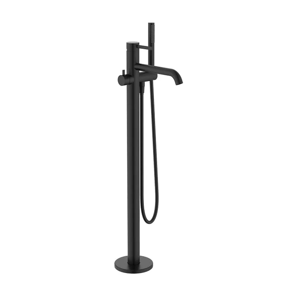 Mezclador monomando de pie para bañera con ducha de mano flexible 150 cm Roca - Vista 1