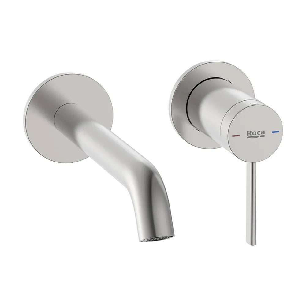 Grifería Empotrable Monomando para Lavabo con Caño y Tirador Superior Ona 18 cm Roca - Vista 2
