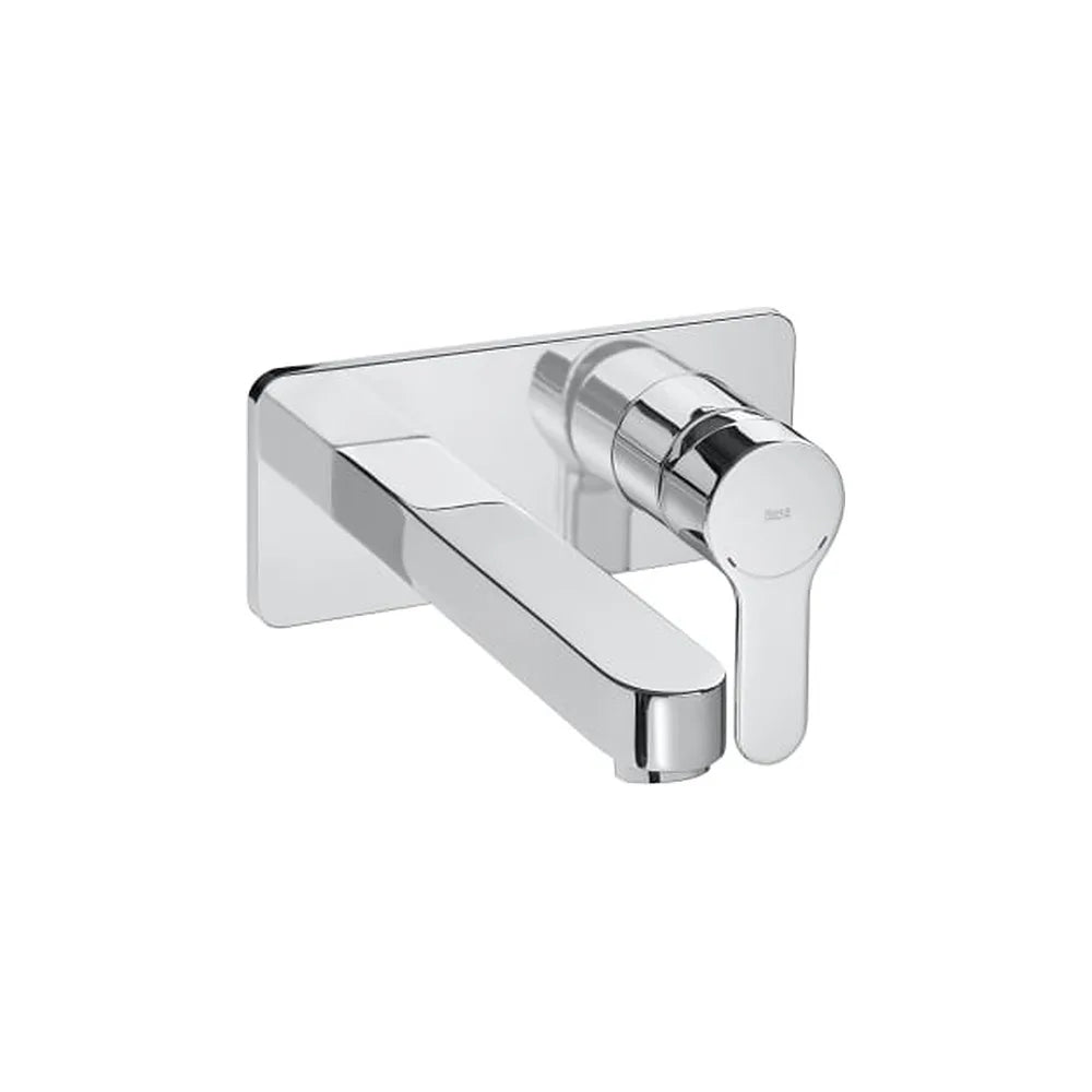 Grifería Empotrable Monomando para Lavabo Caño Fijo Cromado Roca - Vista 1
