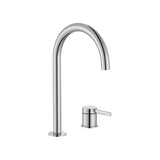 Grifería Mixer Tap para Lavabo con Maneta de Repisa y Desagüe Click-clack Ona Roca