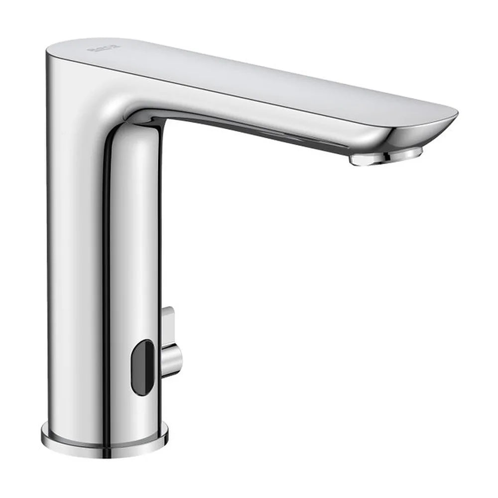 Grifería Electrónica para Lavabo con Alimentación Flexible y Conexión 230v Cromado Roca - Vista 2