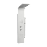 Columna Hidromasaje Termostática Acero Inoxidable Jets Integrados Ducha Mano Flexible de 175 cm Roca