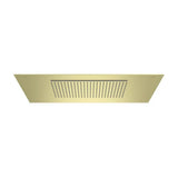 Rociador de Techo Cuadrado Acero Inoxidable con 2 Funciones 50x50cm Roca