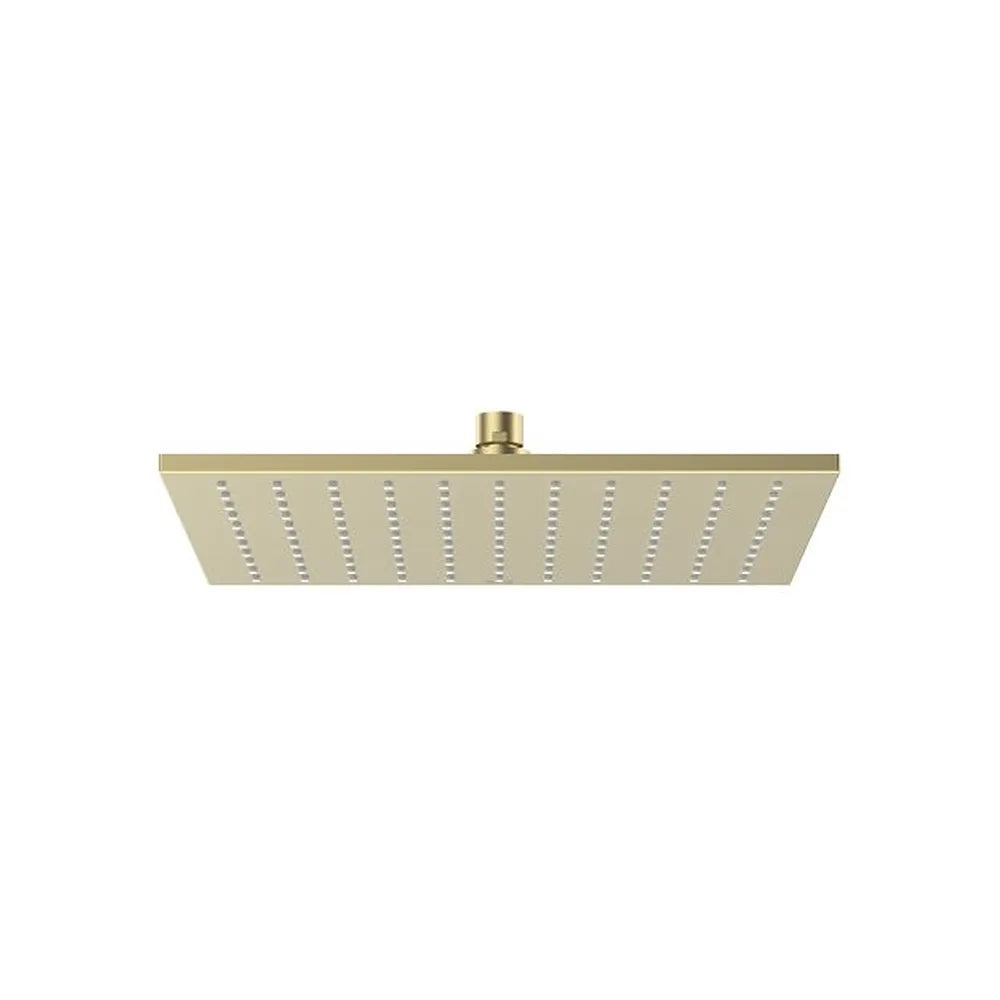 Rociador cuadrado orientable de pared o techo 30x30 cm latón cromado Roca - Vista 1