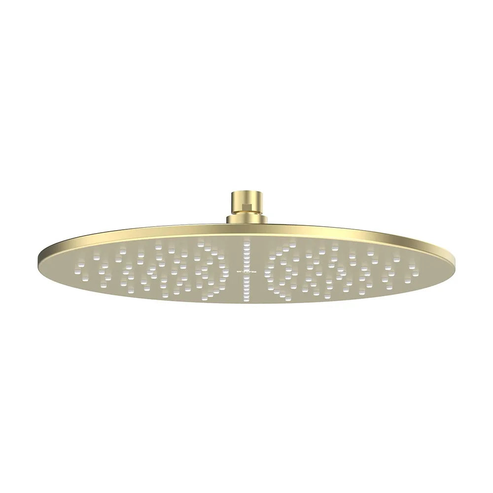 Rociador circular orientable de latón cromado 30x30 cm para pared o techo Roca - Vista 2