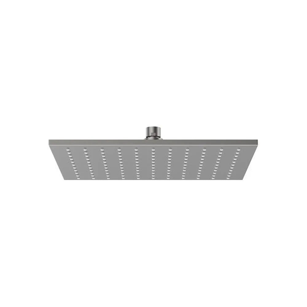 Rociador Cuadrado Orientable de Pared O Techo Latón Cromado 30x30cm Roca - Vista 1