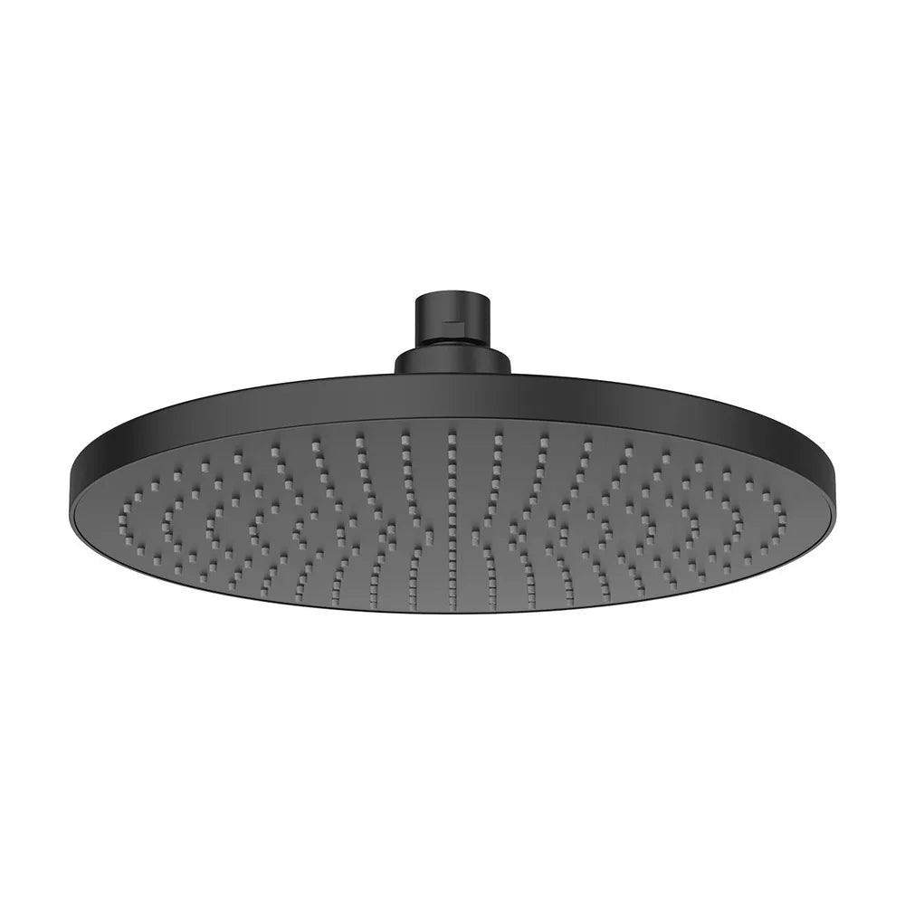 Rociador de ducha circular 23x23 cm con frontal de silicona negro mate Roca - Vista 2