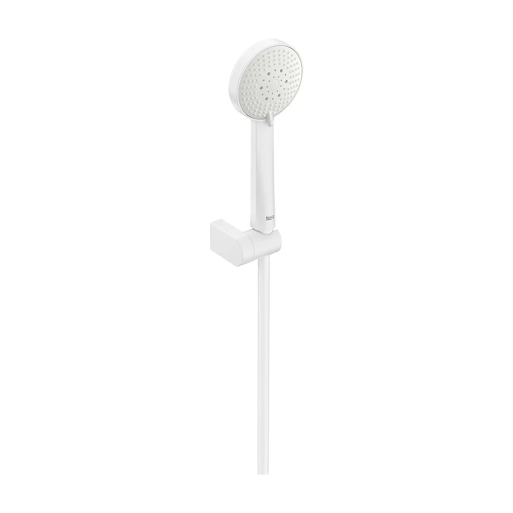 Set de Ducha con Ducha de Mano 3 Funciones Soporte Articulado y Flexible 170 Cm Stella 100mm Roca - Vista 2