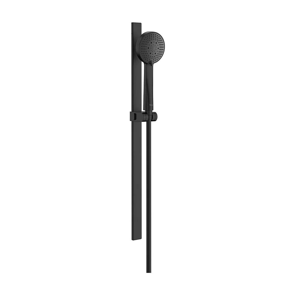 Kit de Ducha con Ducha de Mano 3 Funciones Barra Deslizante 70 Cm y Flexible 170 Cm 100mm Roca - Vista 2