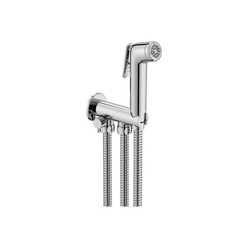 Kit Ducha Grifería Monomando para Bidé con Ducha de Mano Auto Stop Flexible 120 cm Roca - Vista 1