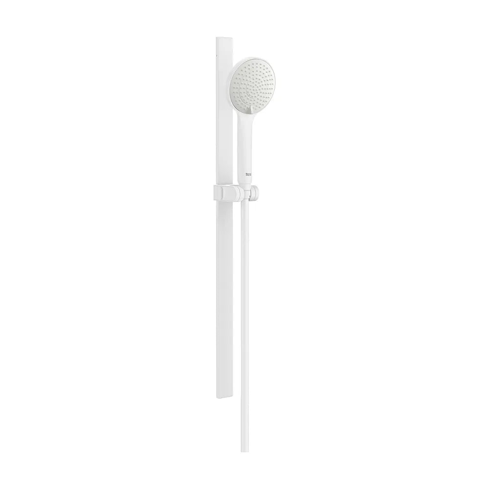 Kit de ducha con ducha de mano 110 mm 3 funciones barra 70 cm y flexible 170 cm Roca - Vista 2