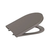 Round Soft-Close Toilet Seat and Lid 8 cm Inspira 44x37x3 cm Roca