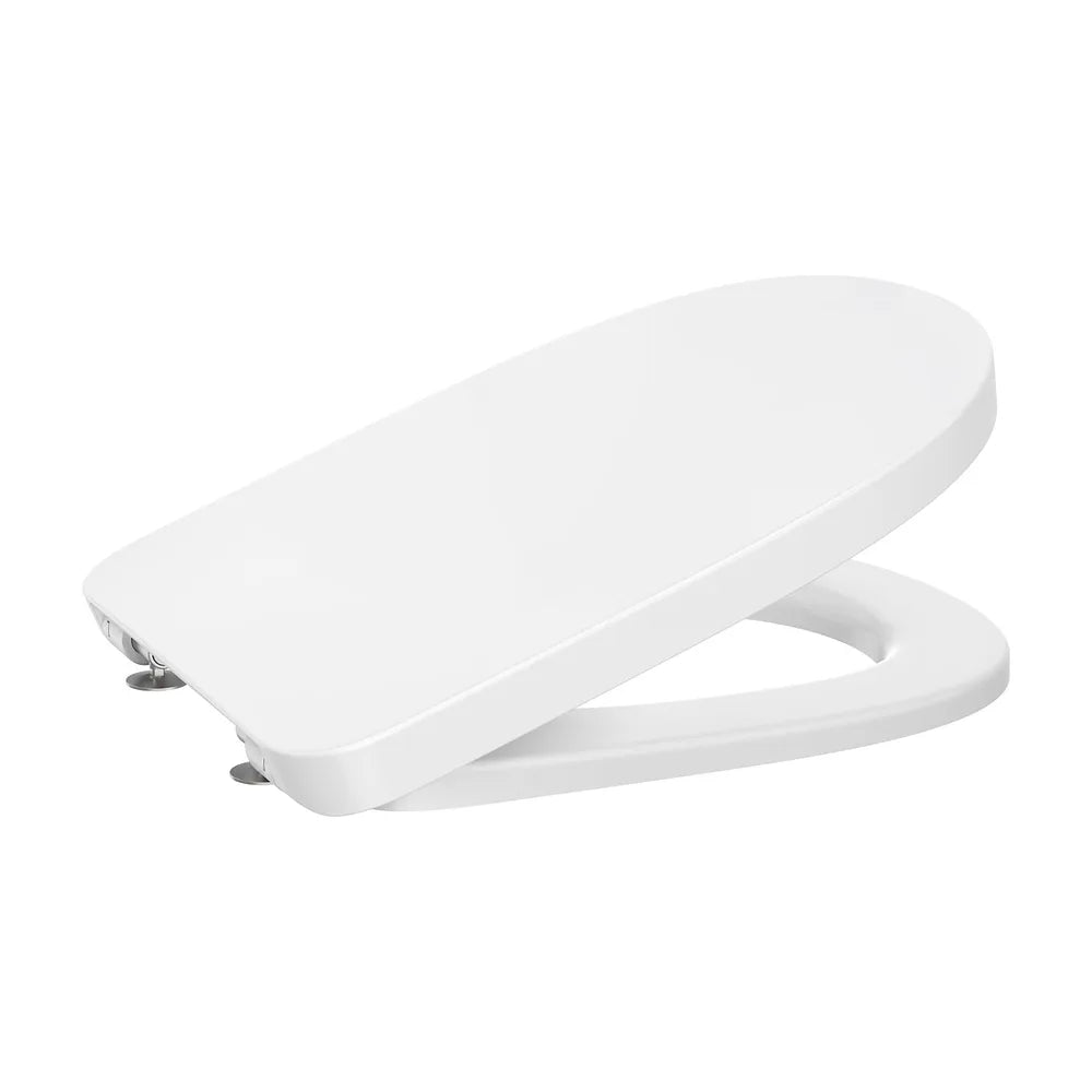 Tapa y Asiento para Inodoro con Amortiguada Forma Redonda 44x36x4cm Roca - Vista 2