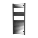 Toallero de Agua Mural con Kit de Montaje Victoria 120x50cm Negro Mate Roca
